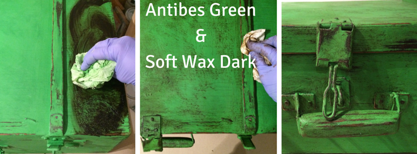 Antibes Green i ciemny wosk – duet doskonały DIY