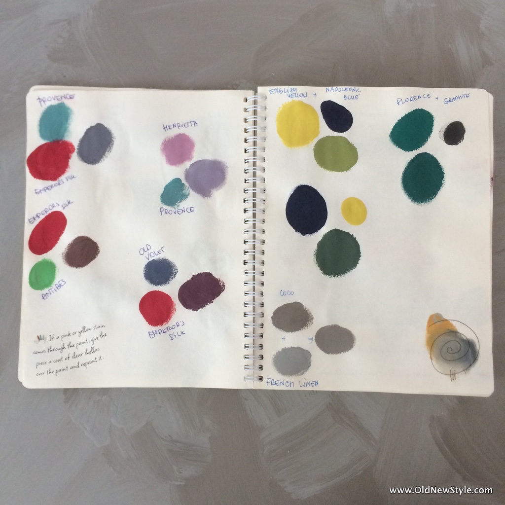 Workbook Annie Sloan - mieszanie barw