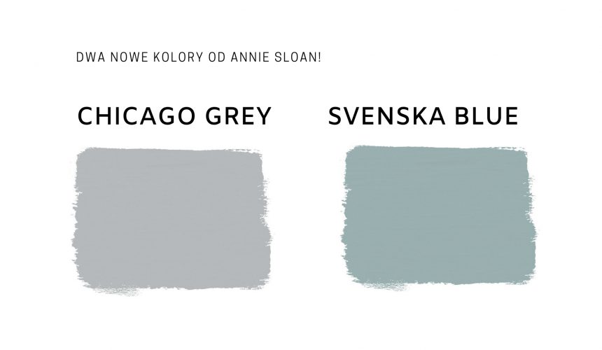 Dwa nowe kolory: Chicago Grey i Svenska Blue