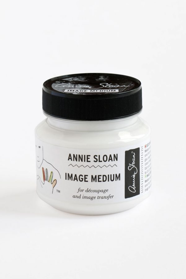 Opakowanie - plastikowy słoiczek Annie Sloan Klej do decoupage - Image Medium