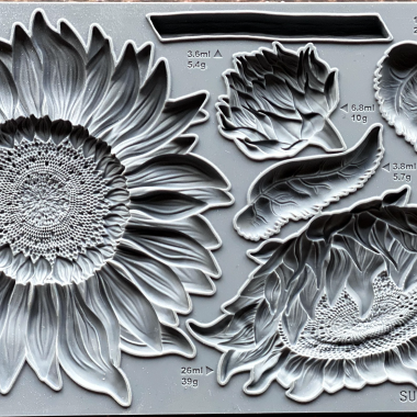 IOD Forma do glinki Sunflowers