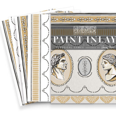 Paint Inlay Classical cameo IOD & Annie Sloan